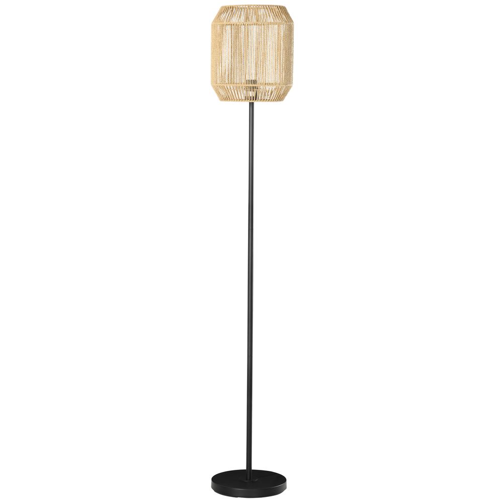 Floor Lamp Hand Woven Lampshade