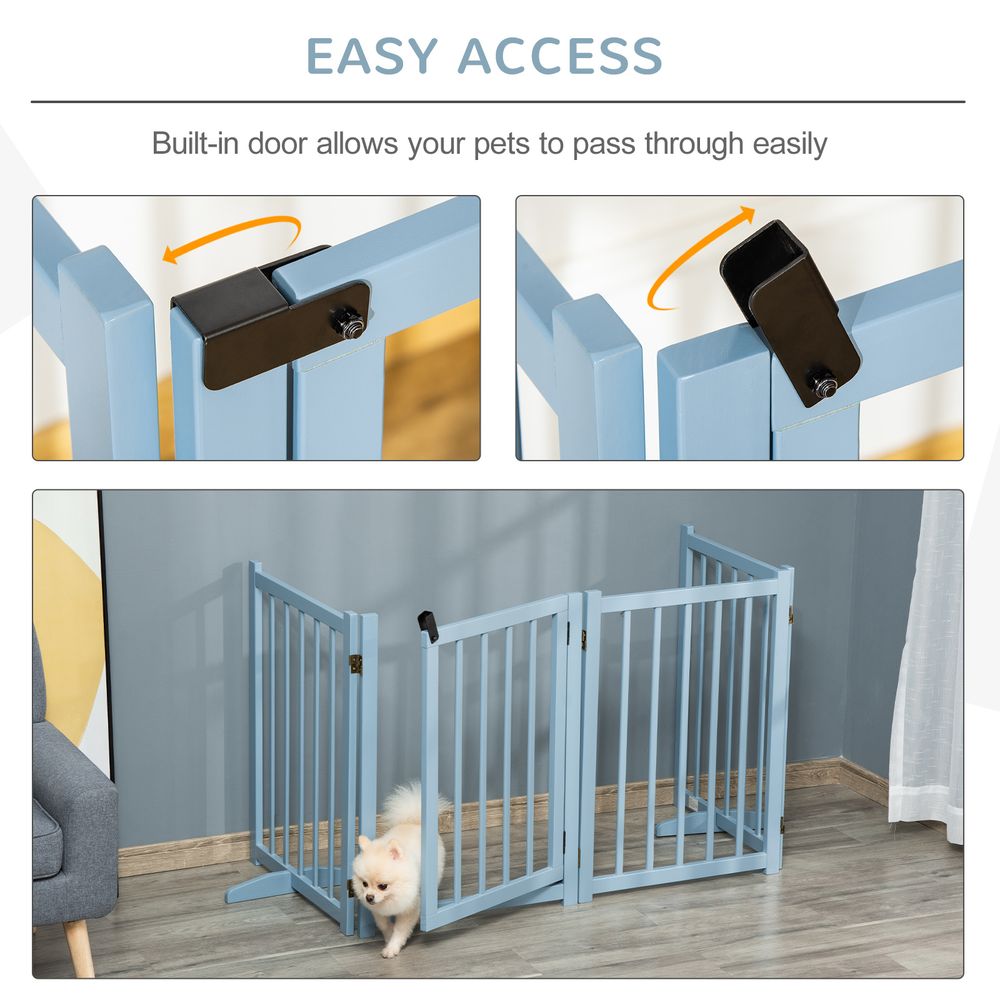 4 Panel Foldable Dog Safety Barrier