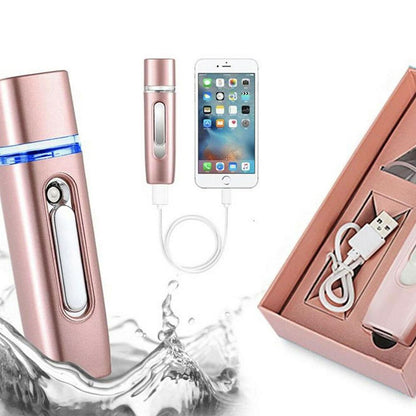 Multi Functional Nano Mist Spray in Rose Gold