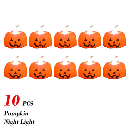 LED Pumpkin Candles