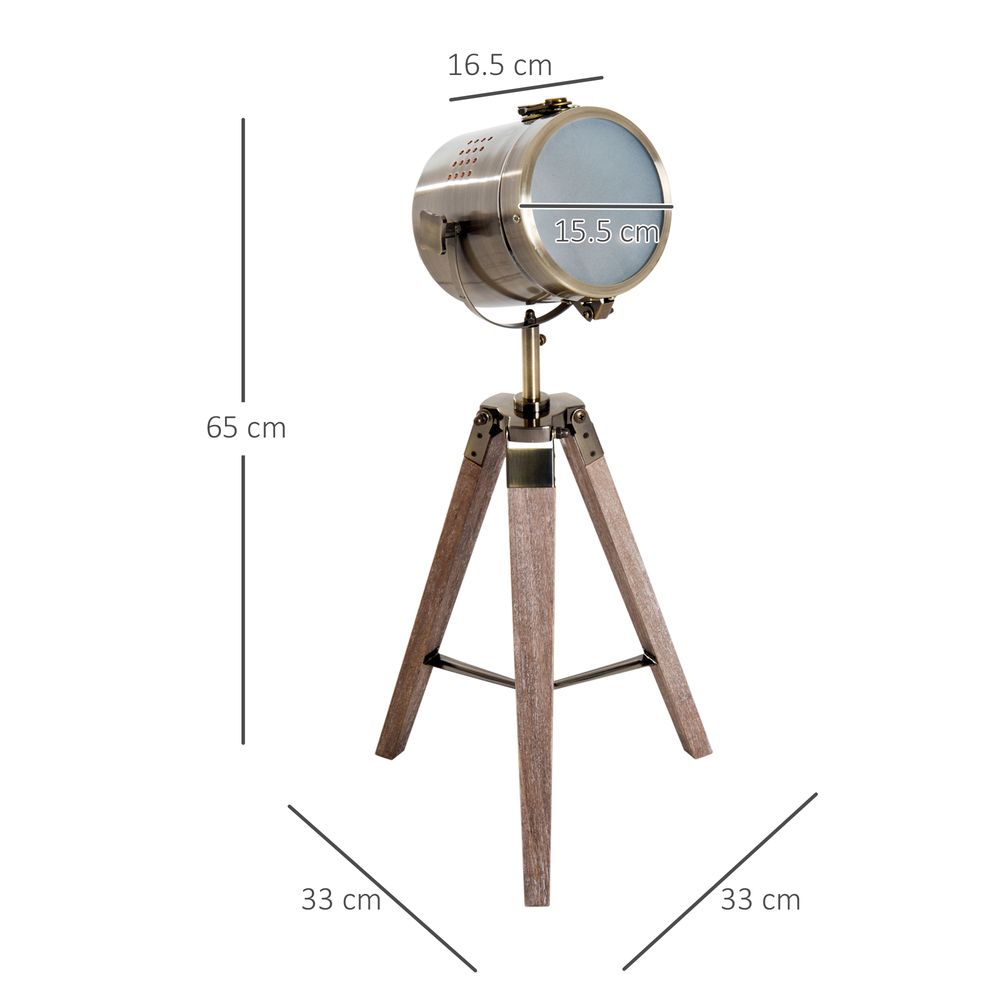 Tripod Bronze Lamp 65cm