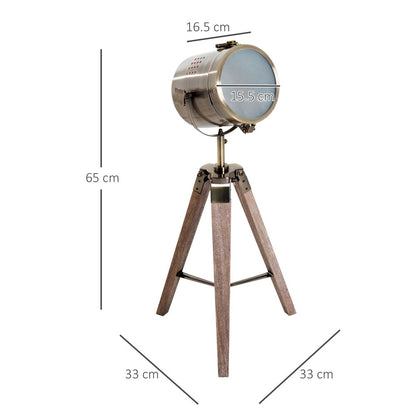 Tripod Bronze Lamp 65cm