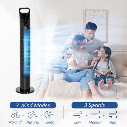 Adjustable Oscillating Tower Fan 40w