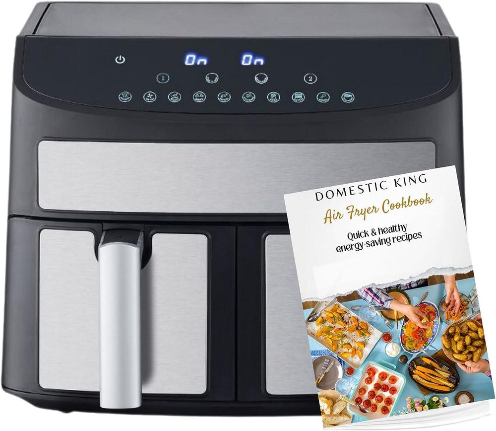 Dual Basket Air Fryer 2400W