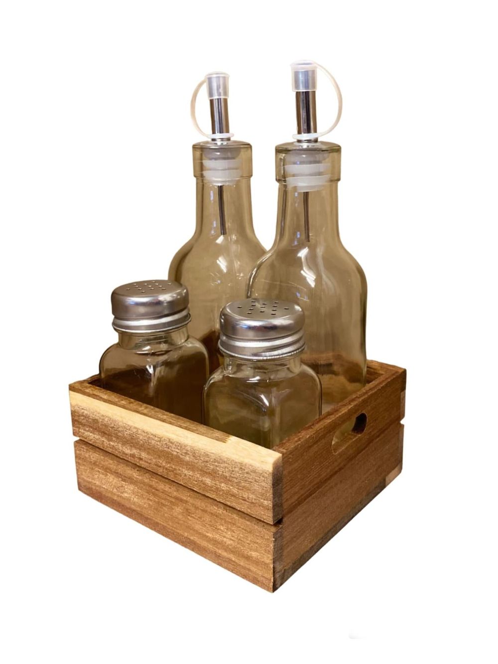 Four-Piece Condiment Set