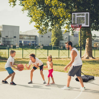 Basketball Stand & Hoop with Weighted Base