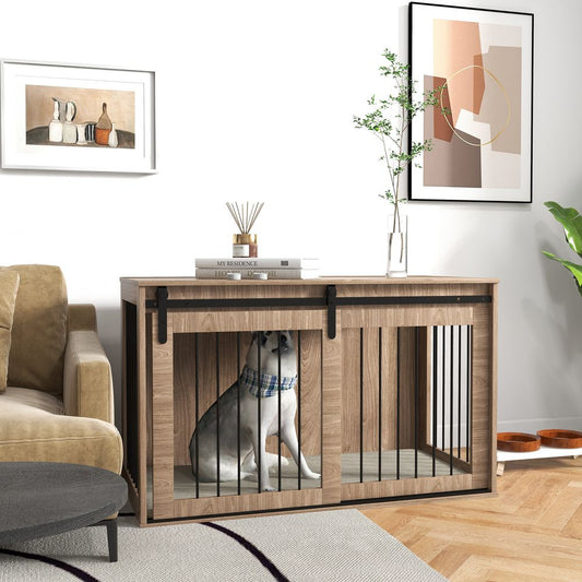 End Table XL Dog Crate