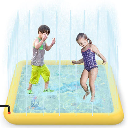 Inflatable Sprinkler Mat Yellow