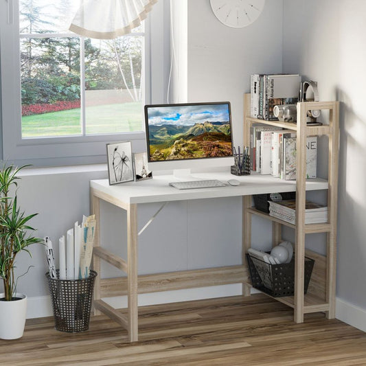 Home Office Bookshelf Desk