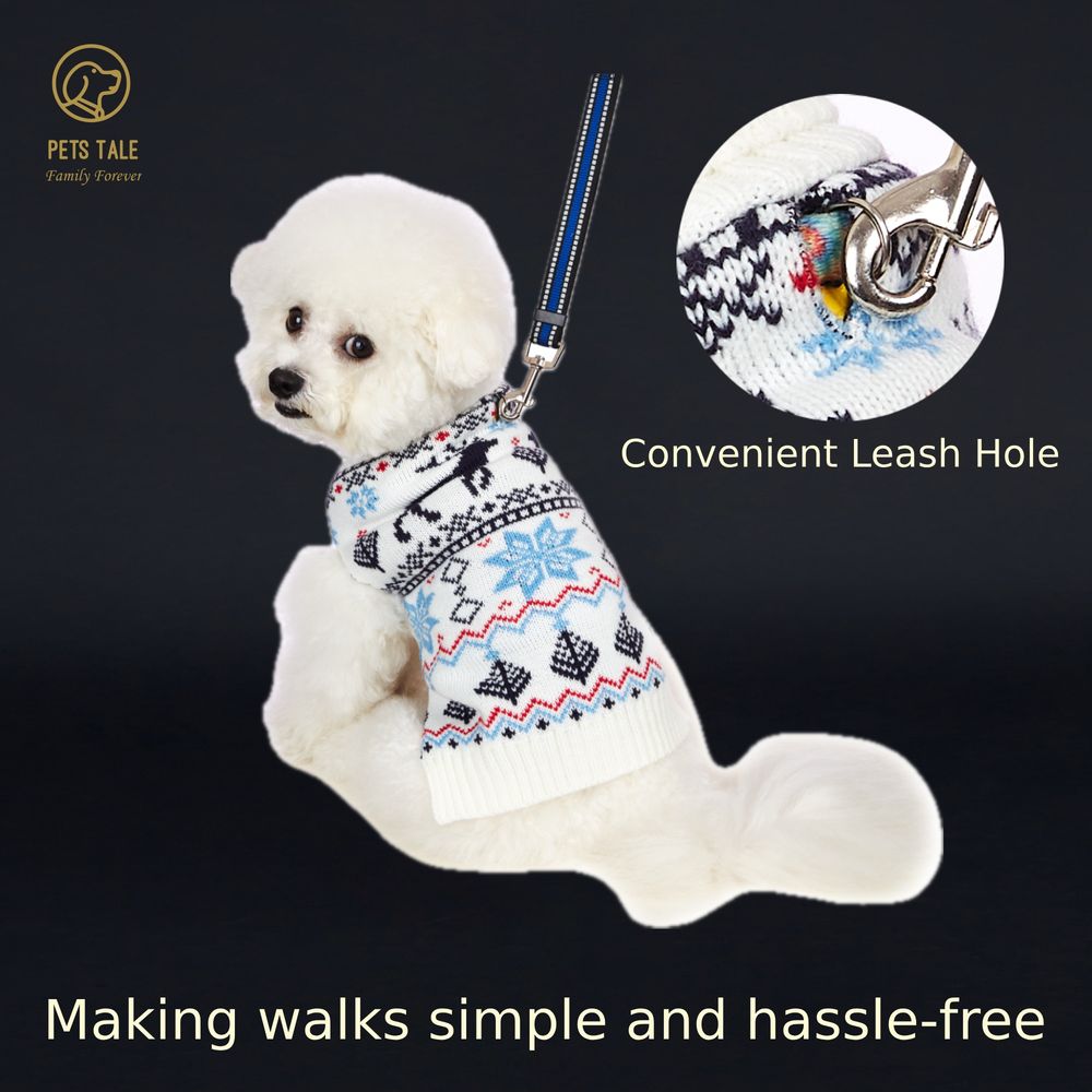 Snowflake Christmas Dog Jumper