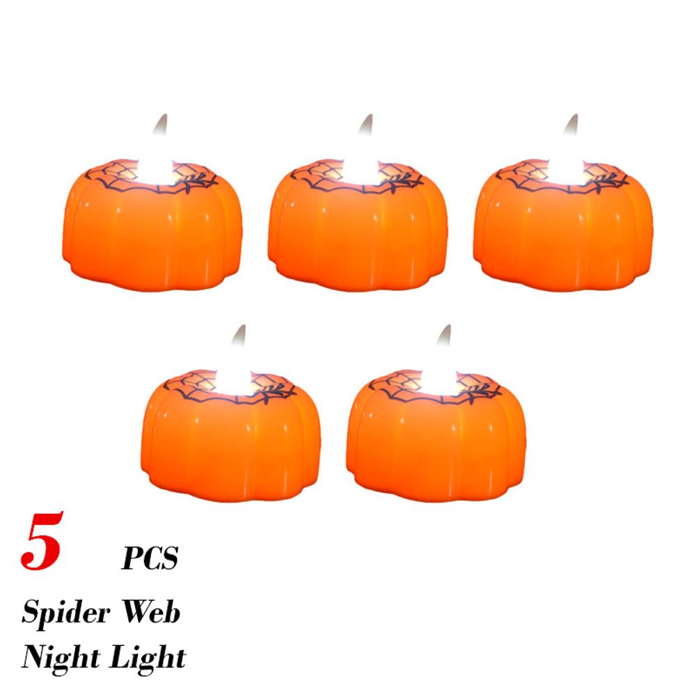 LED Pumpkin Candles