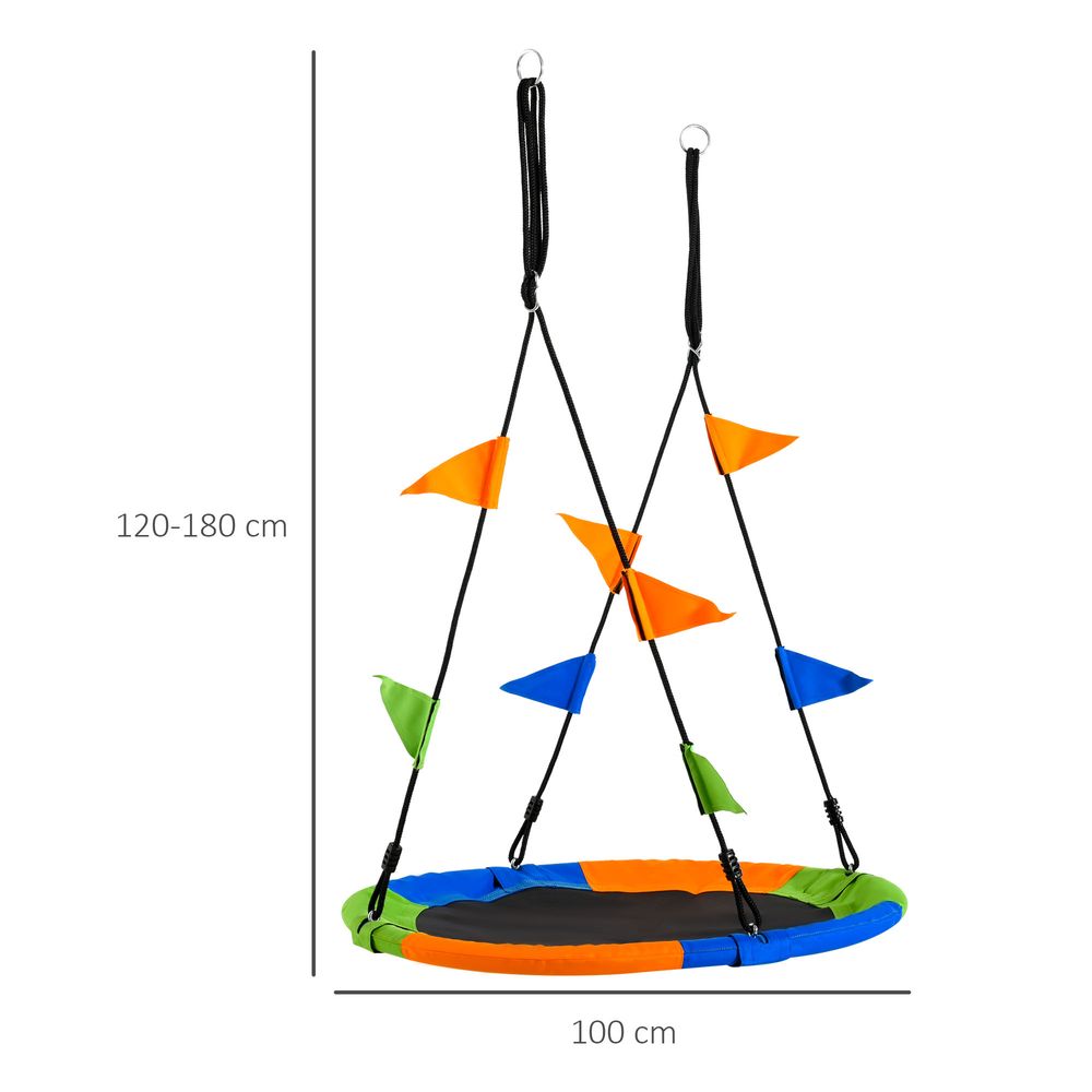 Saucer Tree Swing Adjustable