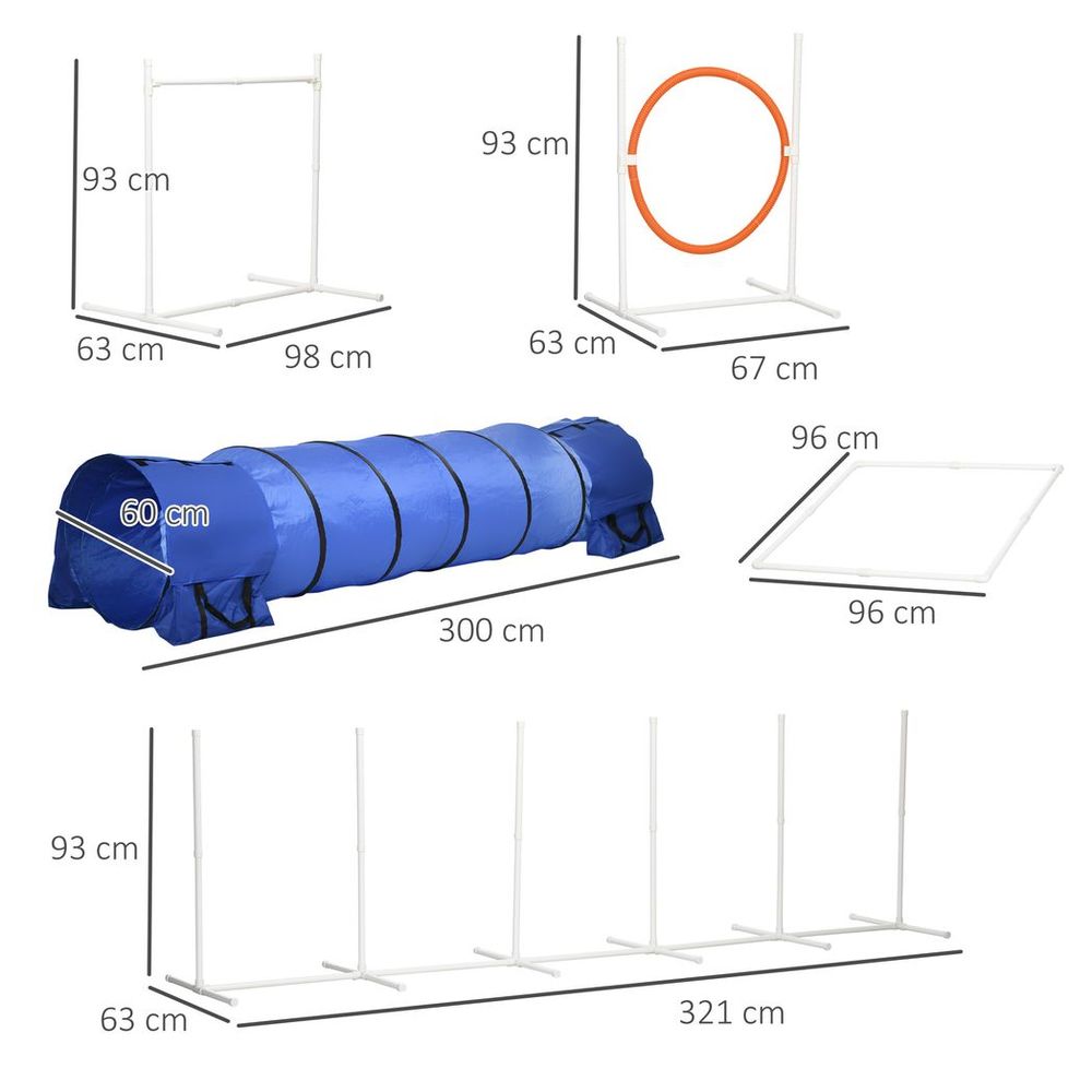 Dog Agility Equipment 6 Pieces