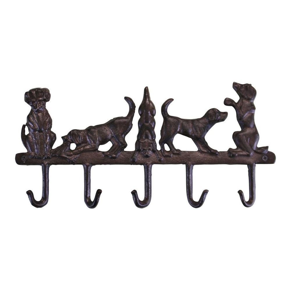 Dog Cast Iron Wall Hooks