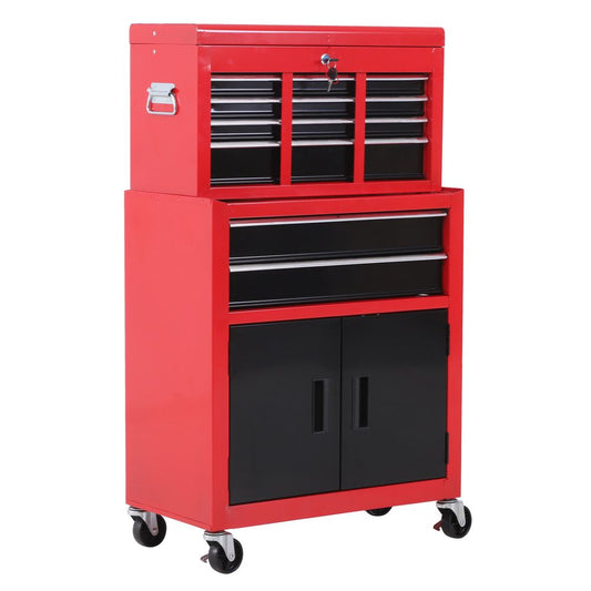 Storage Toolbox Cabinet with Wheels