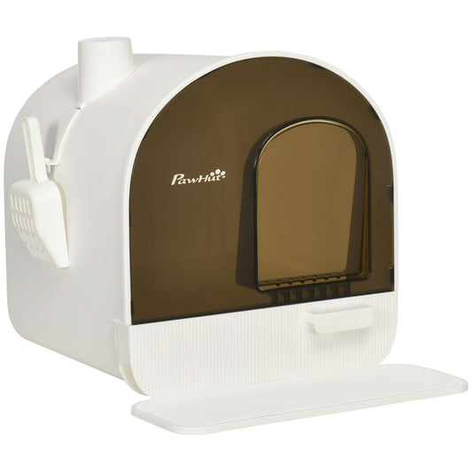 Covered Cat Litter Box