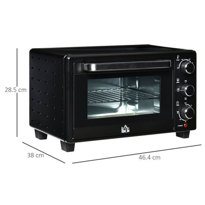 21L Mini Oven Black