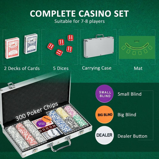 300 Piece Poker Set