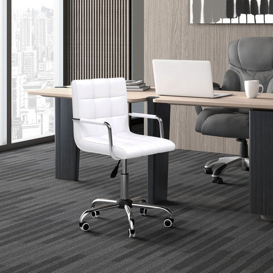 White Office Swivel Chair