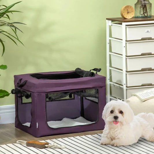 Purple Pet Carrier 60cm