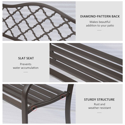 Porch Bench Steel