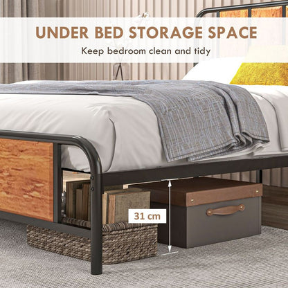 King Size Steel Bed Frame