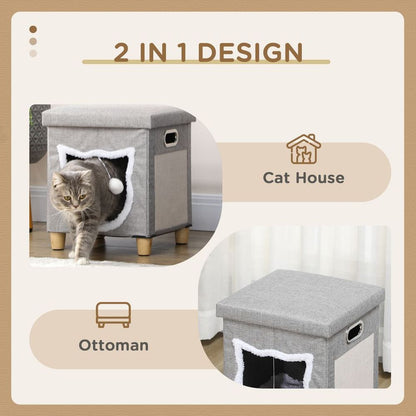 Cat House Ottoman