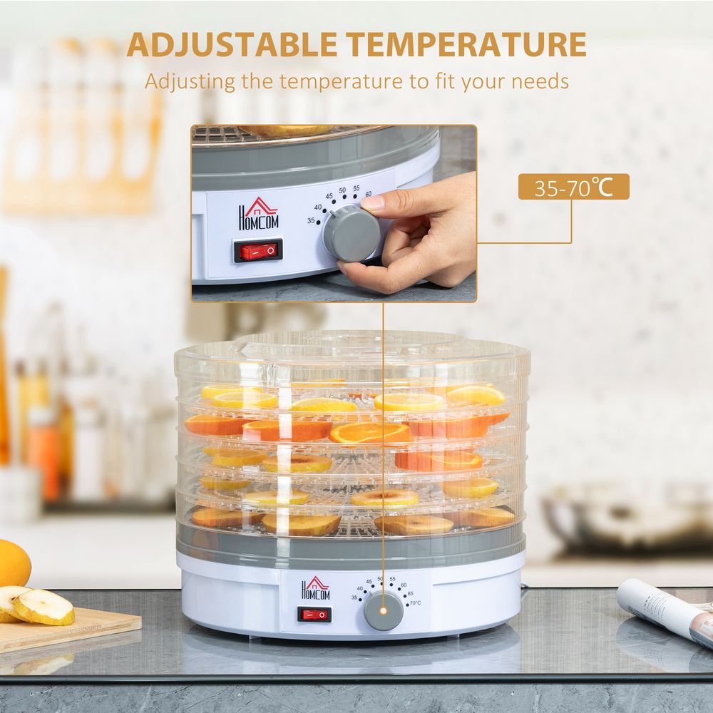 Food Dehydrator 5 Tier 245W