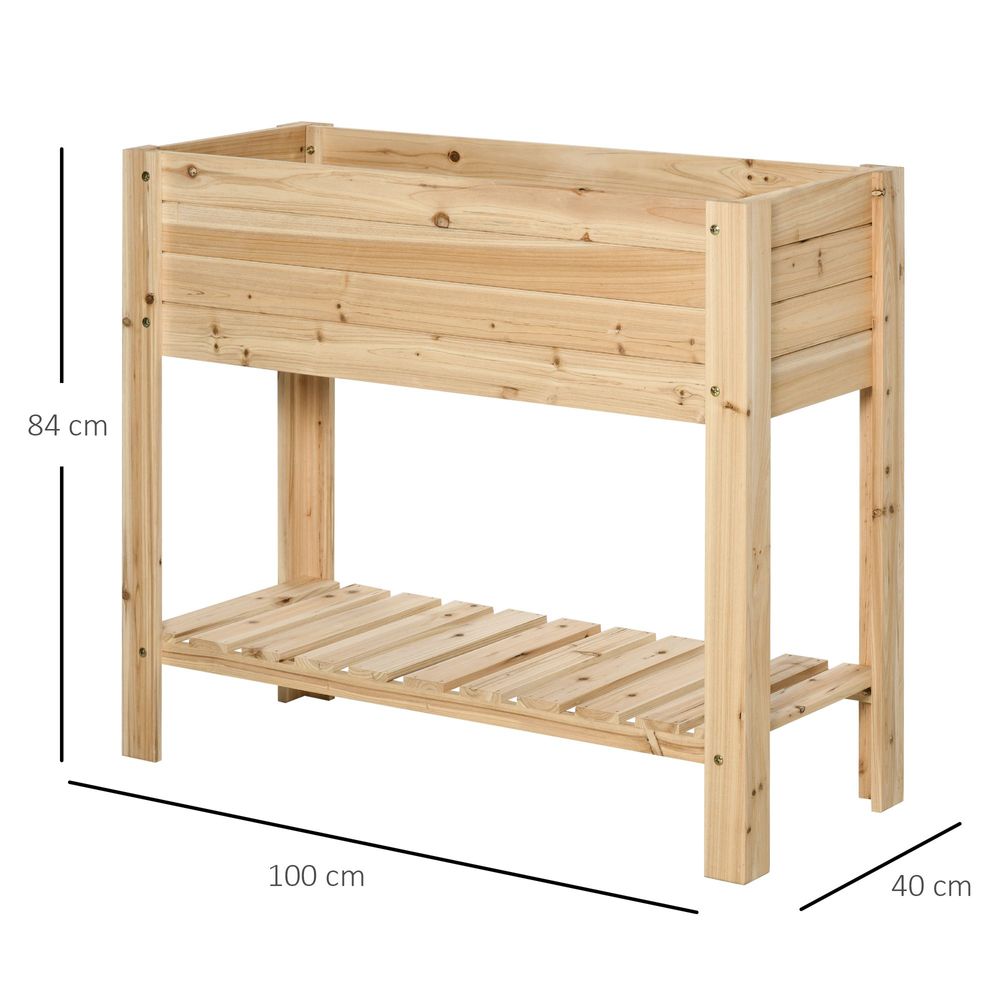 Plant Stand with Shelf