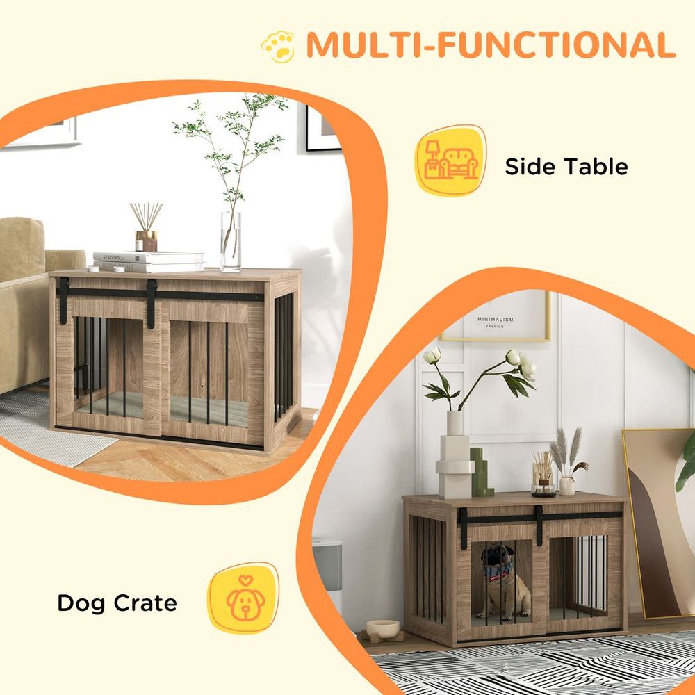 End Table Medium Dog Crate