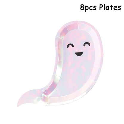 Disposable Ghost Plates & Cups