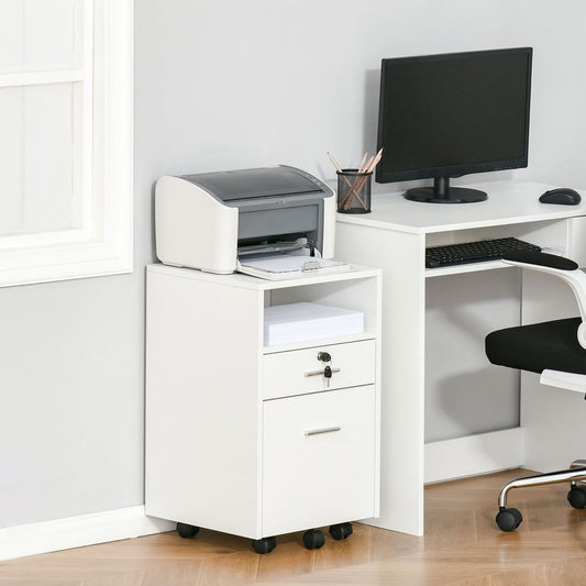 White Filing Cabinet