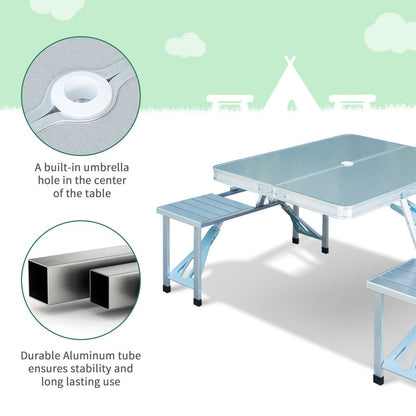 Folding Picnic Table & Seating