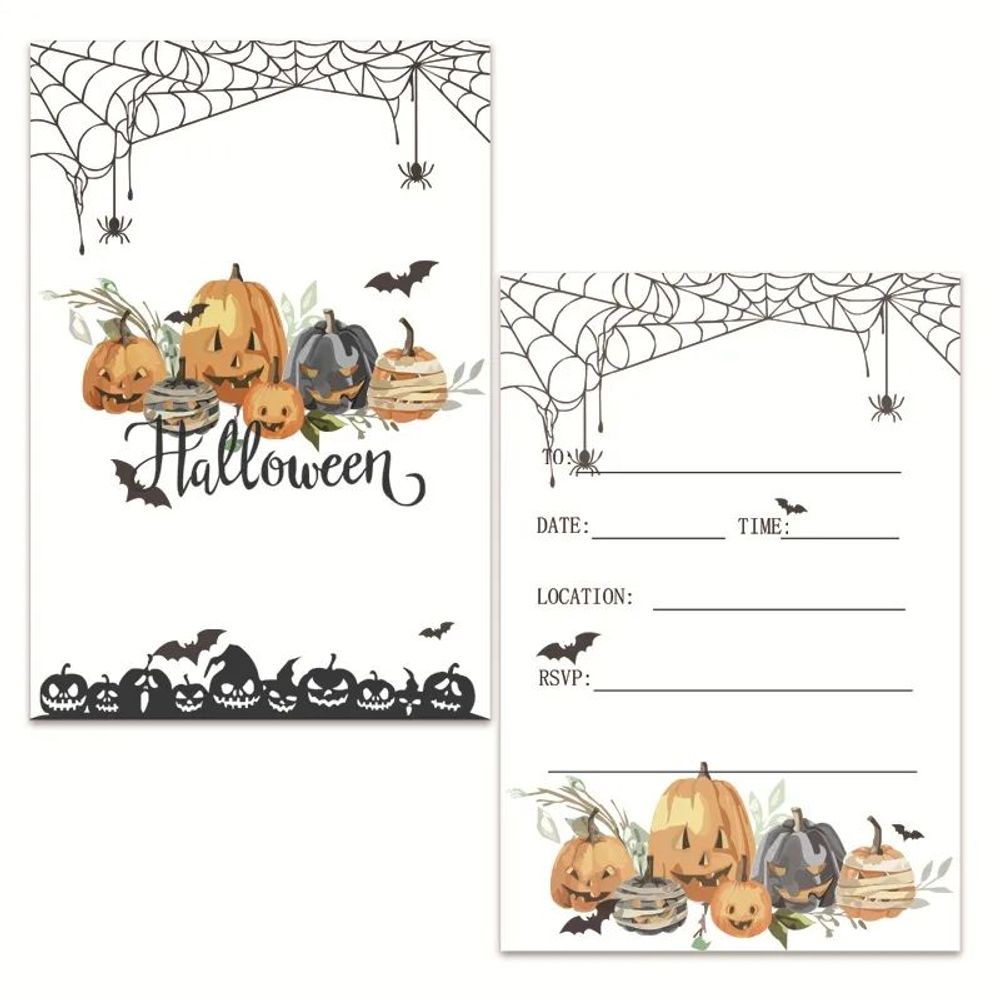 Halloween Party Invitations