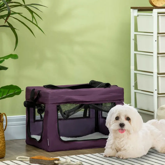 Purple Pet Carrier 48.5cm