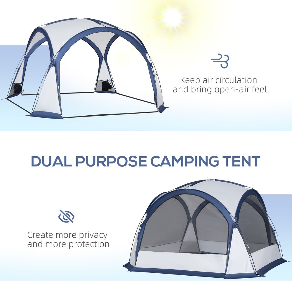 6-8 Person Dome Tent with Lamp Hook