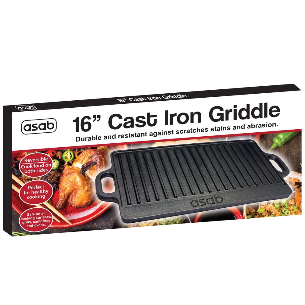 Cast Iron Reversible Griddle