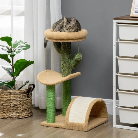 Cactus Cat Tower Scratching Post