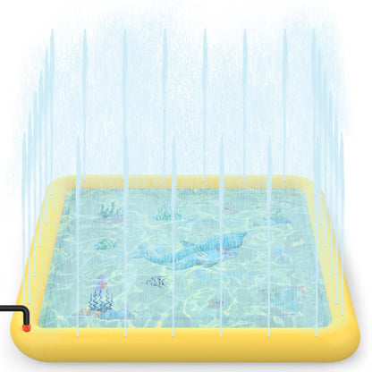 Inflatable Sprinkler Mat Yellow