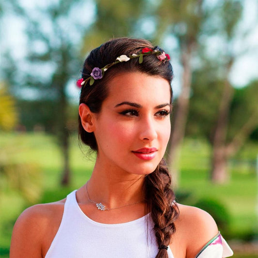 Red Flower Crown