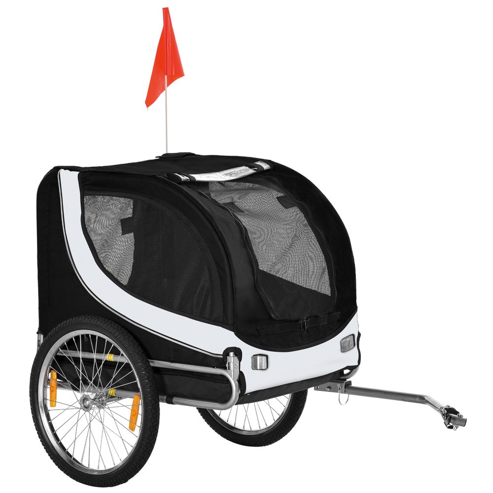 Pet Trailer for Bikes Black