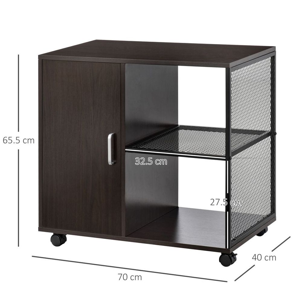 Printer Stand Organiser Cabinet