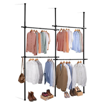 Double Adjustable Hanging Rail