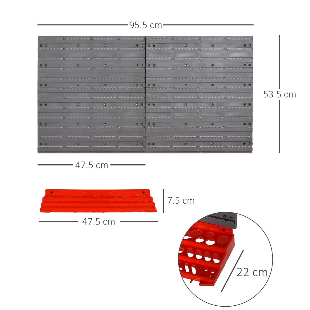 Wall Mounted Tool Organiser