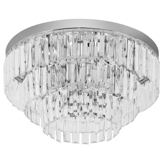 Ceiling Lamp Round Crystal