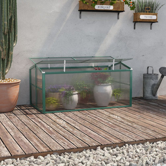 Cold Frame Greenhouse Planter