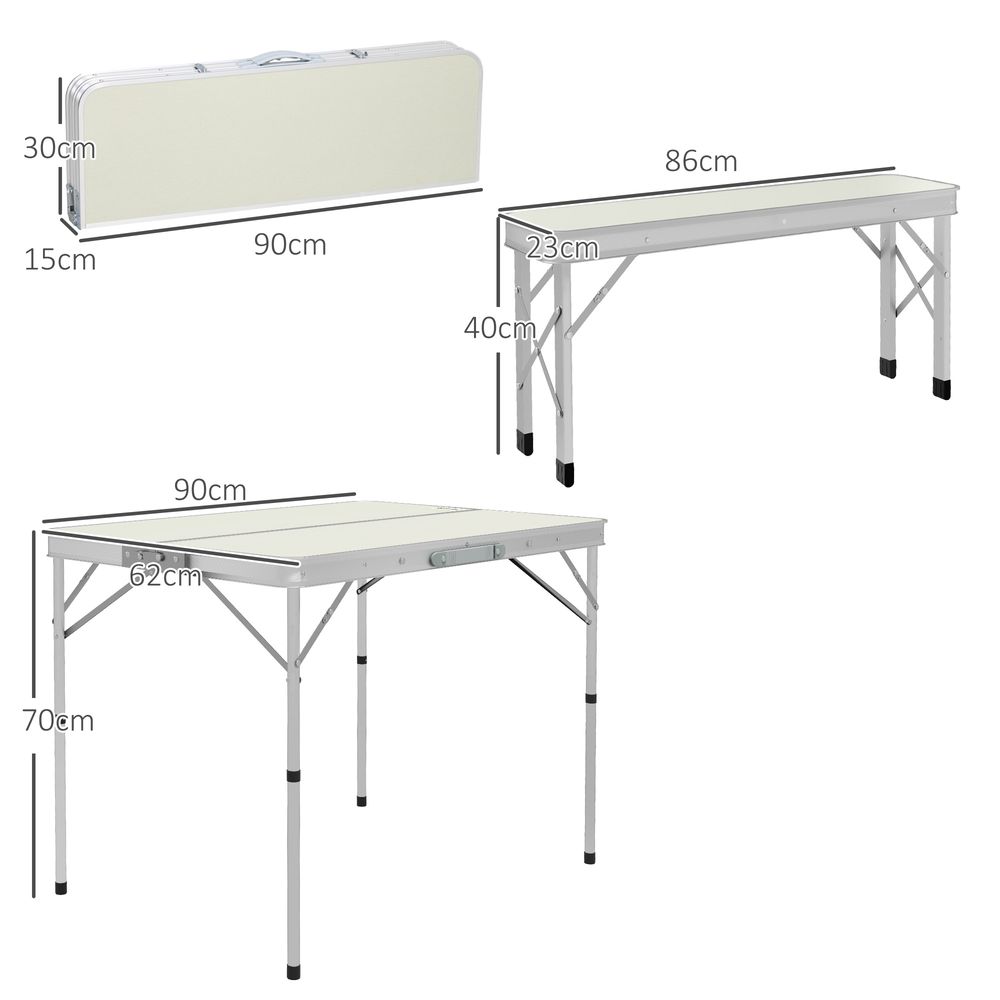 Folding Picnic Benches Table