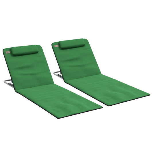 Steel Reclining Chair x 2 Pieces