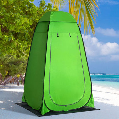 Shower Tent with Changing Room in Green