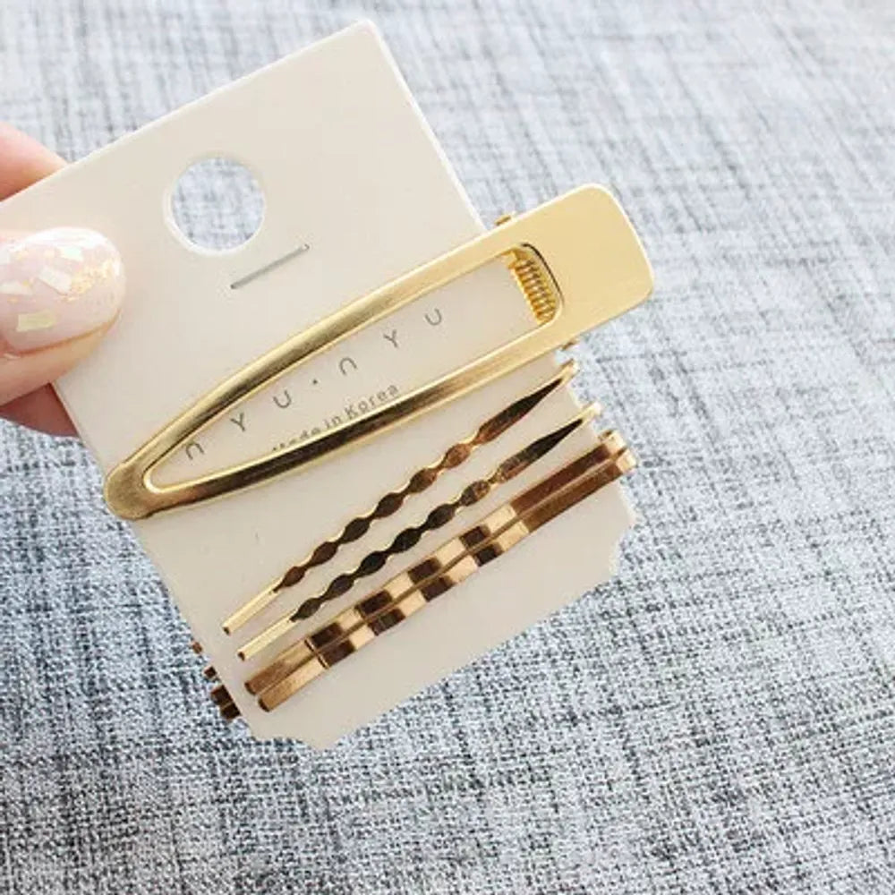 Gold Metal Hairpins